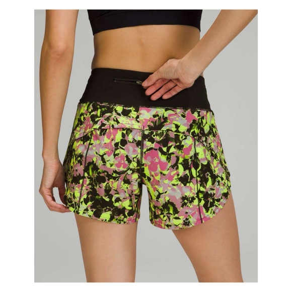 Lululemon speed Up shorts multicolored 6 Tall NWOT - Picture 1 of 10